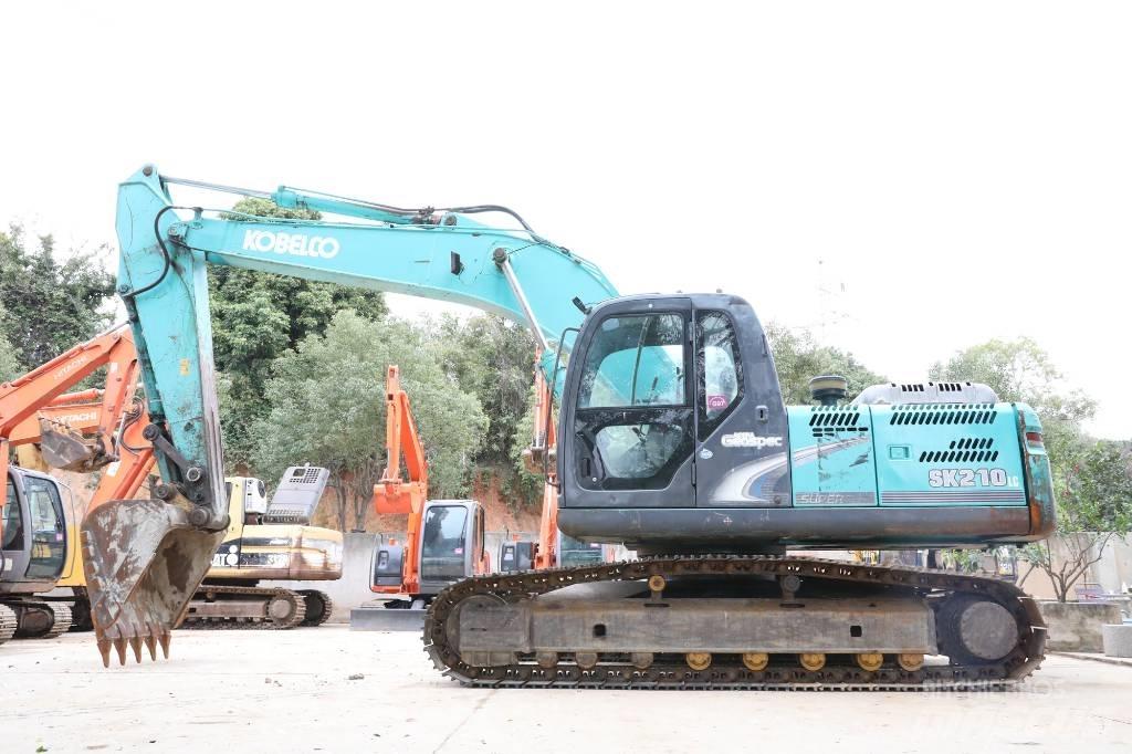 Kobelco SK 210-8 Kāpurķēžu ekskavatori