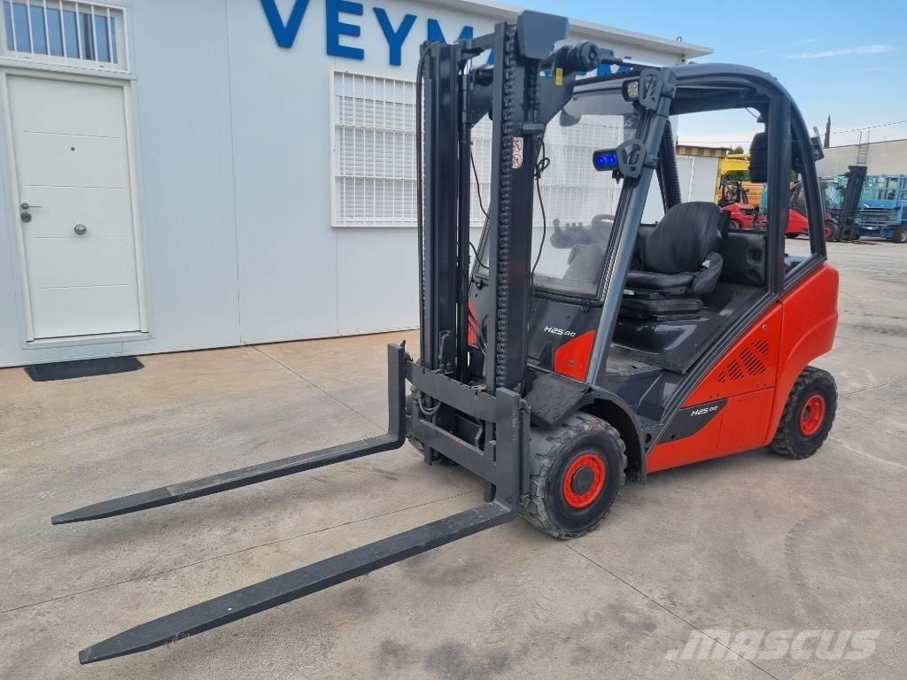 Linde H 25 D-02 Tehnika ar dīzeļa dzinēju