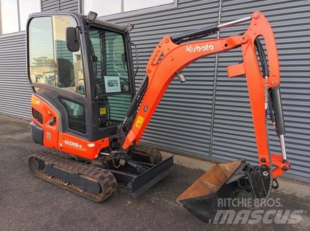 Kubota kx019-4 Mini ekskavatori < 7 t