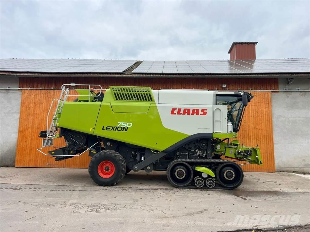 CLAAS Lexion 750TT Ražas novākšanas kombaini