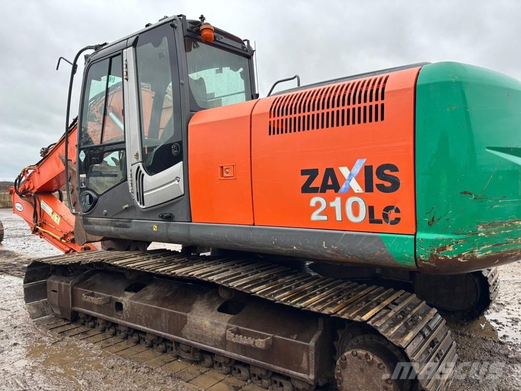 Hitachi zx210 Kāpurķēžu ekskavatori