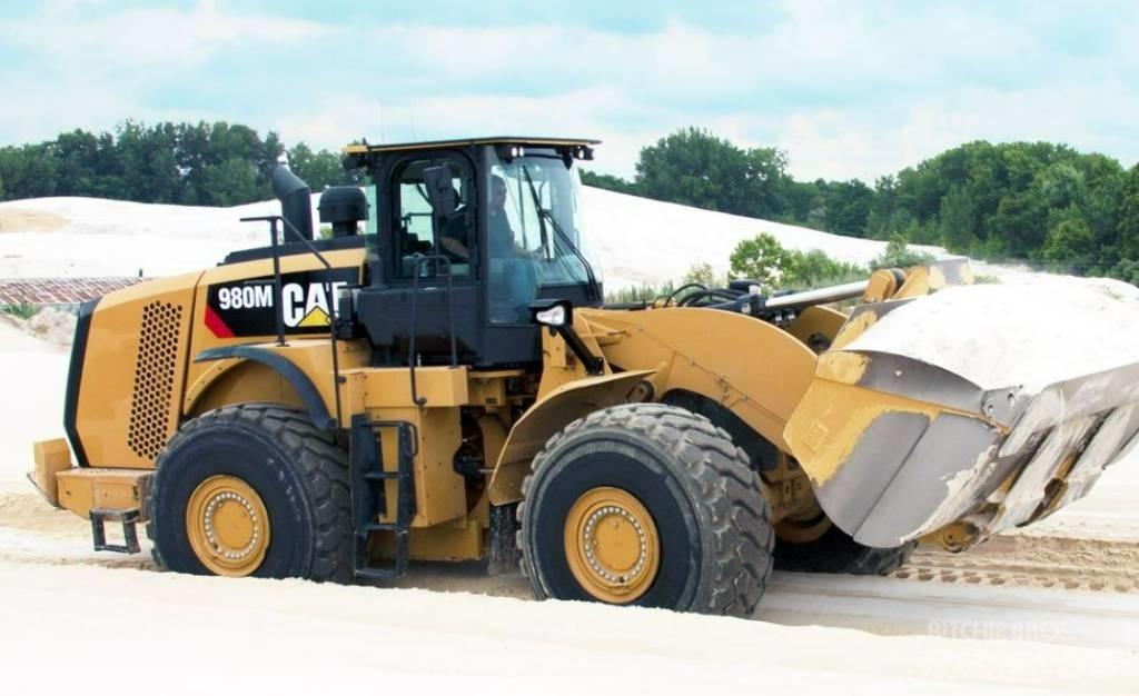 CAT 980 UTHYRES Iekrāvēji uz riteņiem