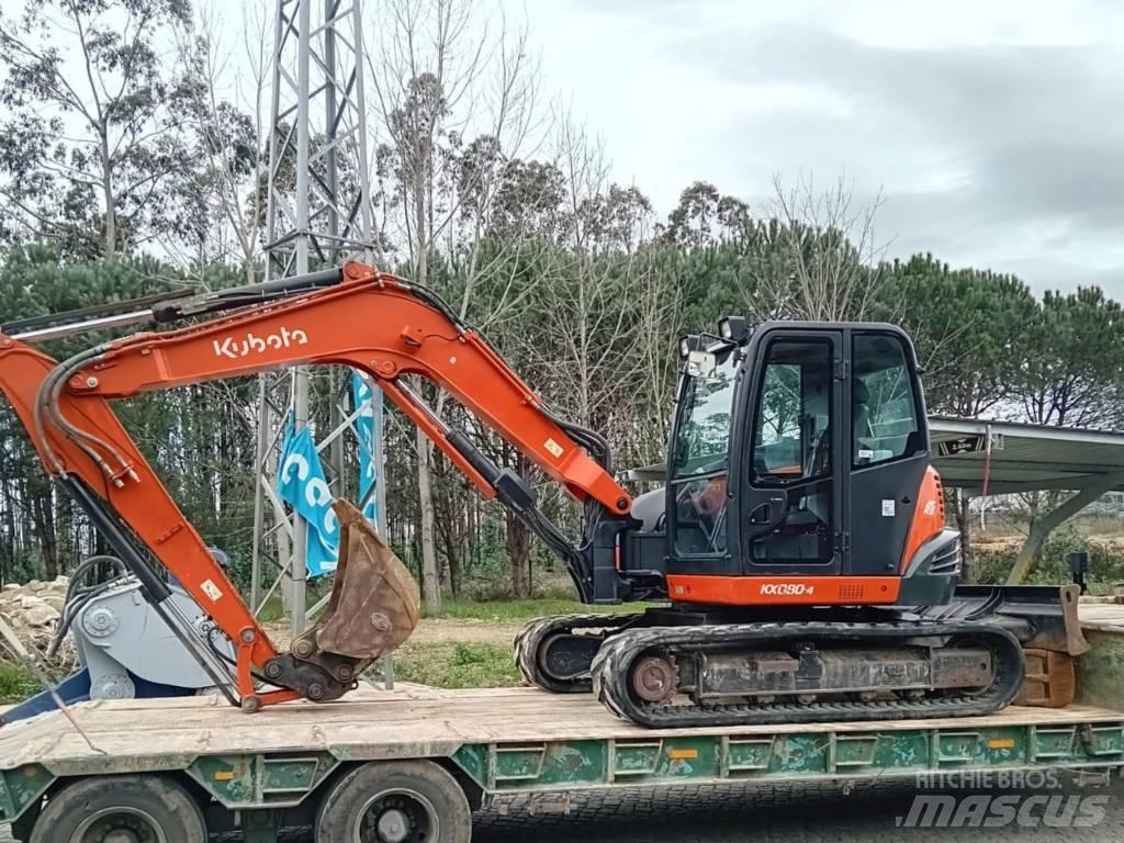 Kubota KX 080-4 Vidēja lieluma ekskavatori 7 t - 12 t