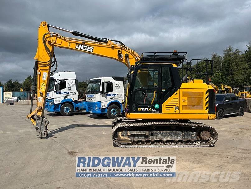 JCB 131 XLC Kāpurķēžu ekskavatori