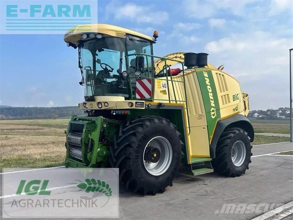 Krone big x 600 i Lopbarības novācēji