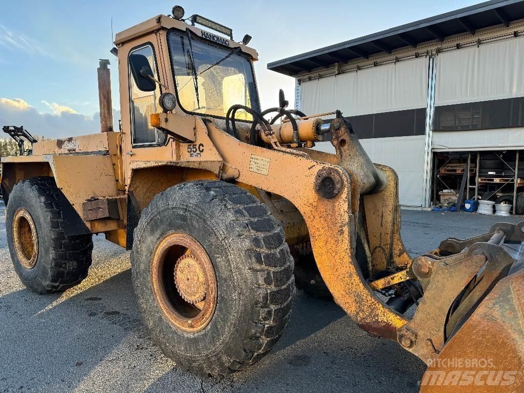 Hanomag 55C SUPER Iekrāvēji uz riteņiem