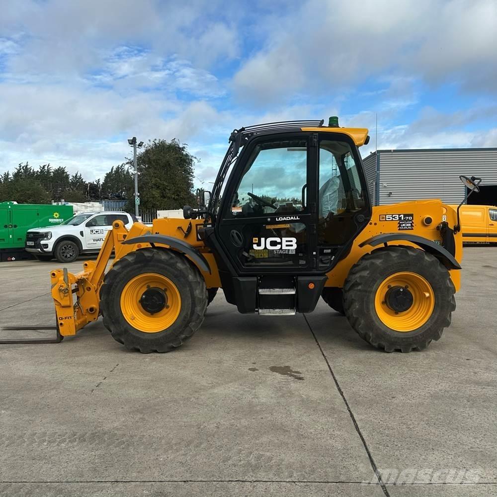 JCB 531-70 Teleskopiskie manipulatori