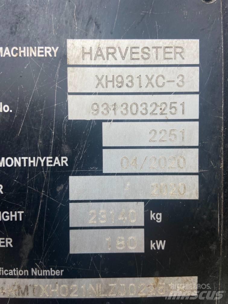 Komatsu 931XC Harvesteri