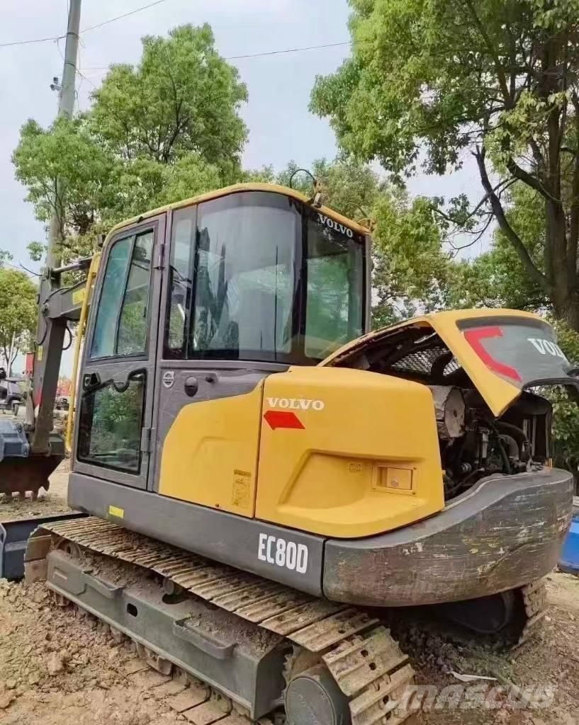 Volvo EC 80 D Kāpurķēžu ekskavatori