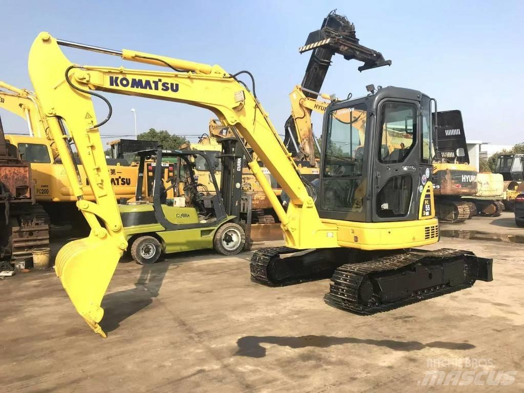 Komatsu PC 55 Kāpurķēžu ekskavatori