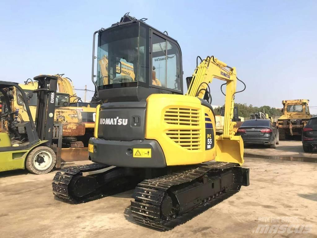 Komatsu PC 55 Kāpurķēžu ekskavatori