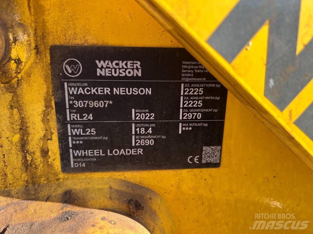 Wacker Neuson WL 25 Iekrāvēji uz riteņiem