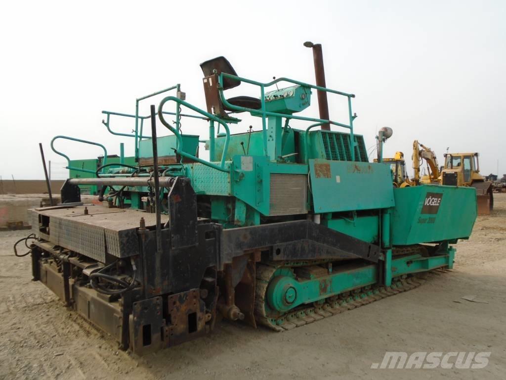 Vögele Super 2000 Asfalta klājēji