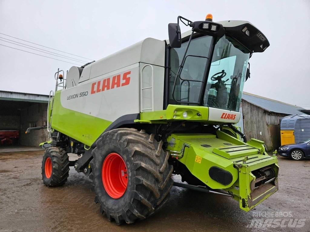 CLAAS Lexion 550 Ražas novākšanas kombaini