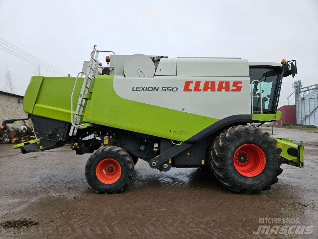 CLAAS Lexion 550 Ražas novākšanas kombaini