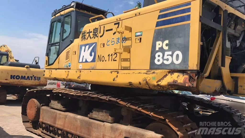 Komatsu PC 850 SE Kāpurķēžu ekskavatori