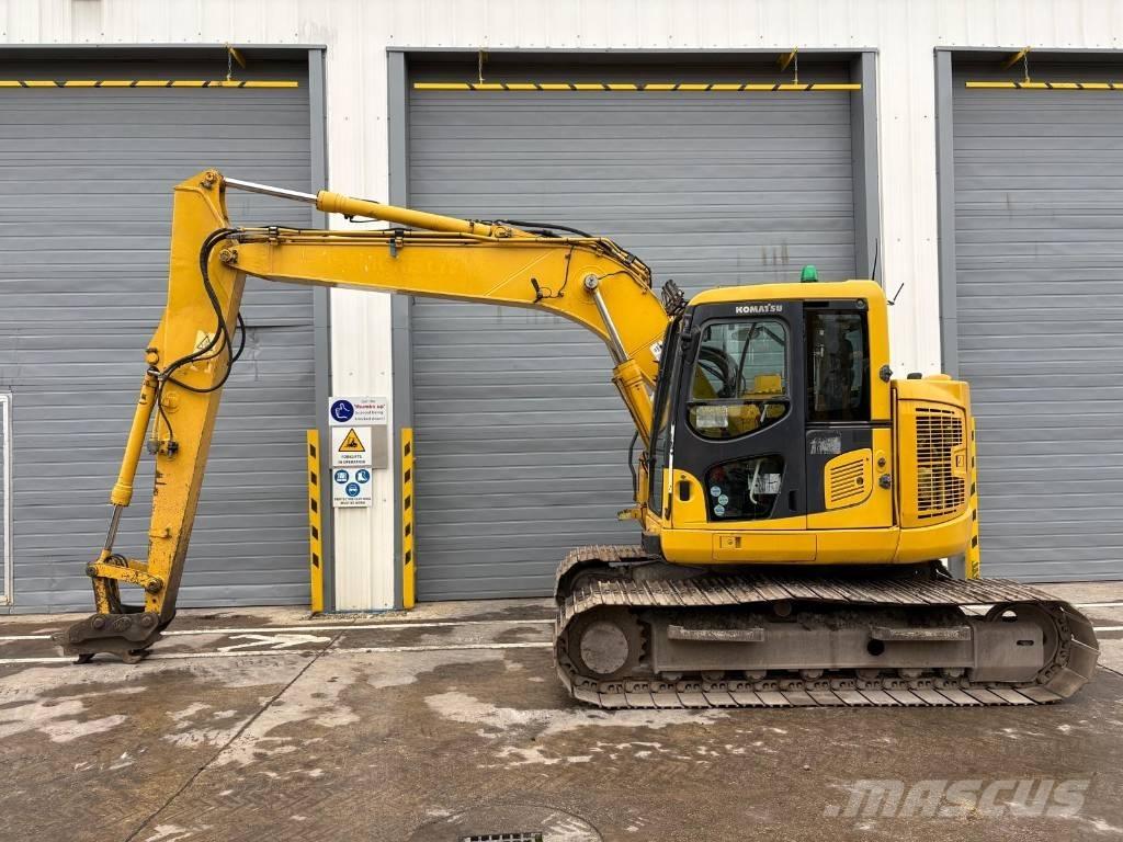 Komatsu PC138US-10 Kāpurķēžu ekskavatori