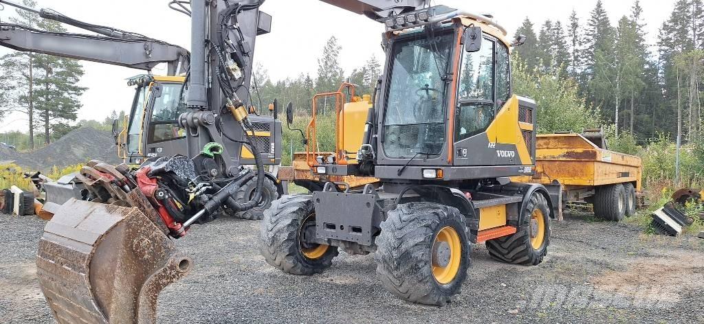 Volvo EWR 150 E Ekskavatori uz riteņiem