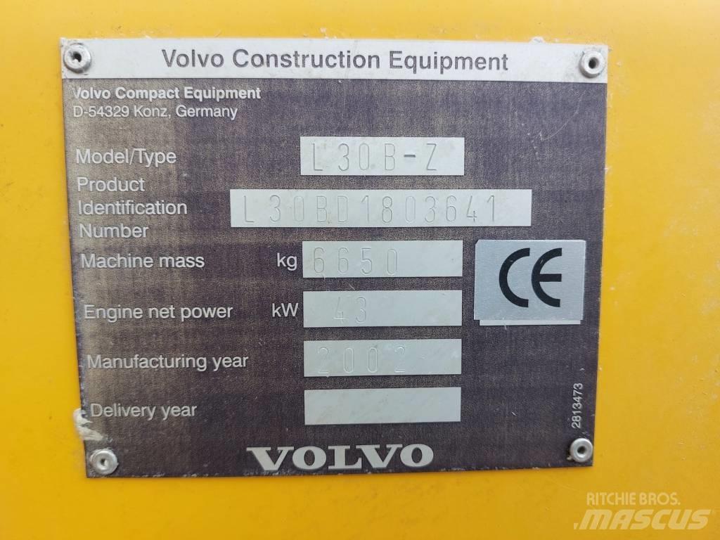 Volvo L 30 B Iekrāvēji uz riteņiem