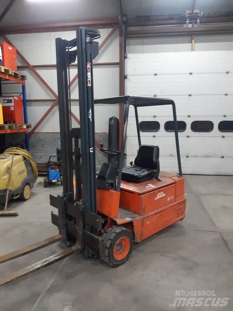 Linde E 16 Elektriskie iekrāvēji
