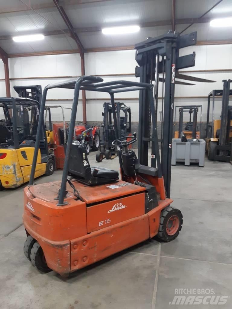 Linde E 16 Elektriskie iekrāvēji