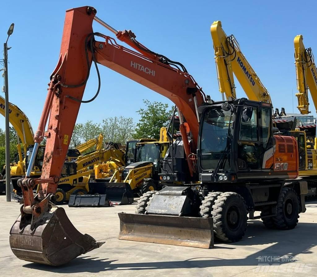 Hitachi ZX150W-7 Ekskavatori uz riteņiem