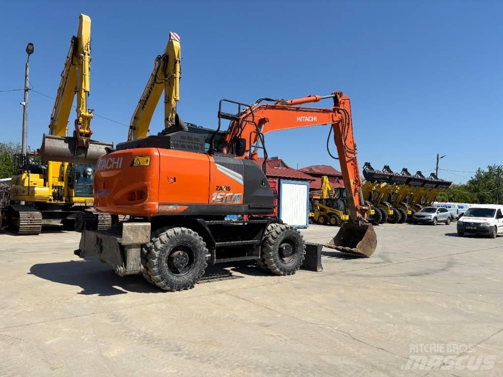 Hitachi ZX150W-7 Ekskavatori uz riteņiem