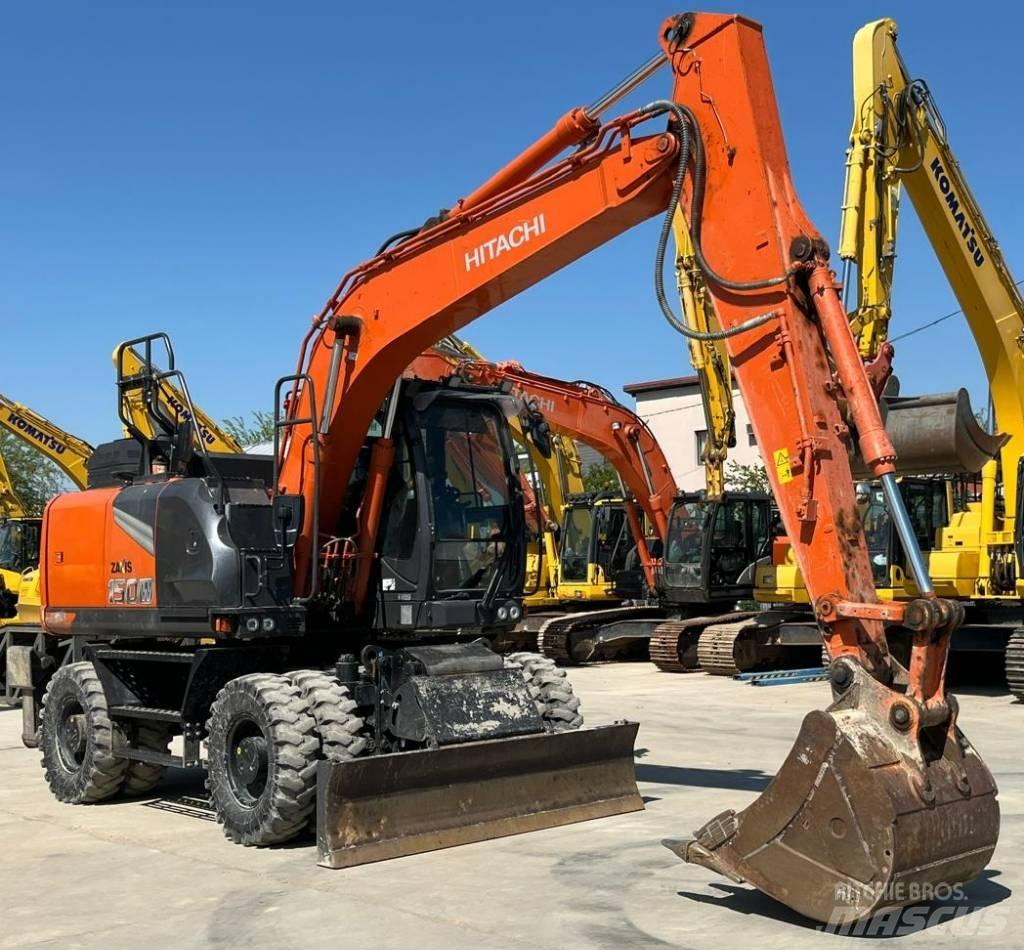 Hitachi ZX150W-7 Ekskavatori uz riteņiem