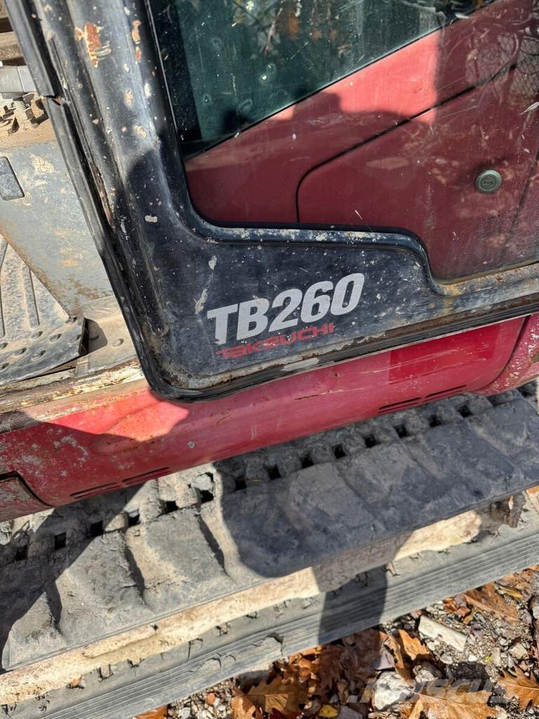 Takeuchi TB260 Mini ekskavatori < 7 t