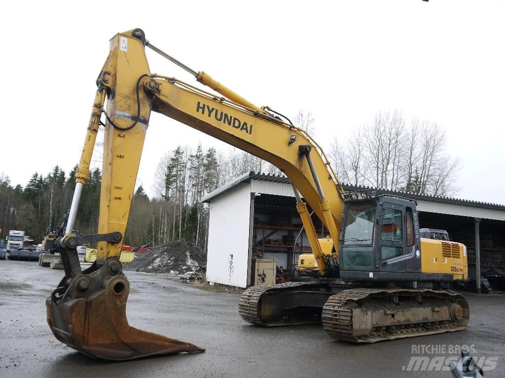 Hyundai R 320 LC-7A Kāpurķēžu ekskavatori