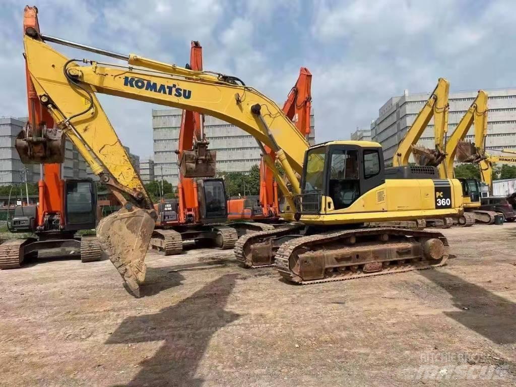 Komatsu PC 360-7 Kāpurķēžu ekskavatori