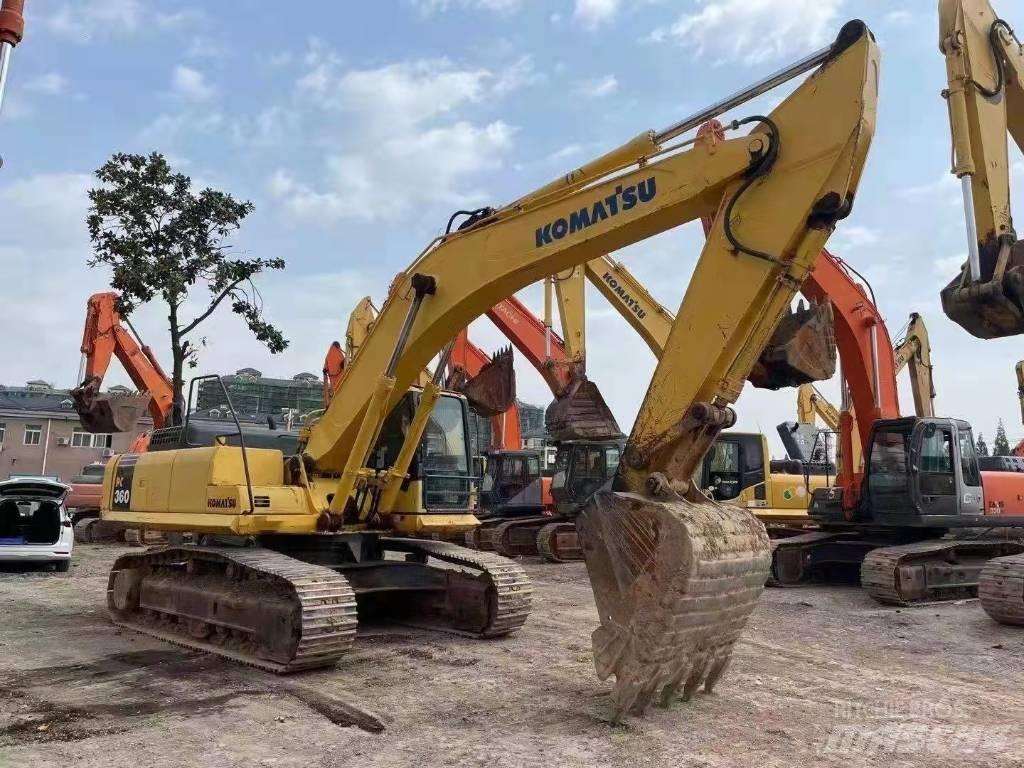 Komatsu PC 360-7 Kāpurķēžu ekskavatori