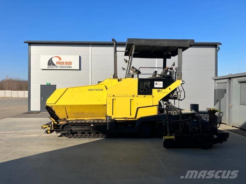 Volvo ABG 7820 Asfalta klājēji
