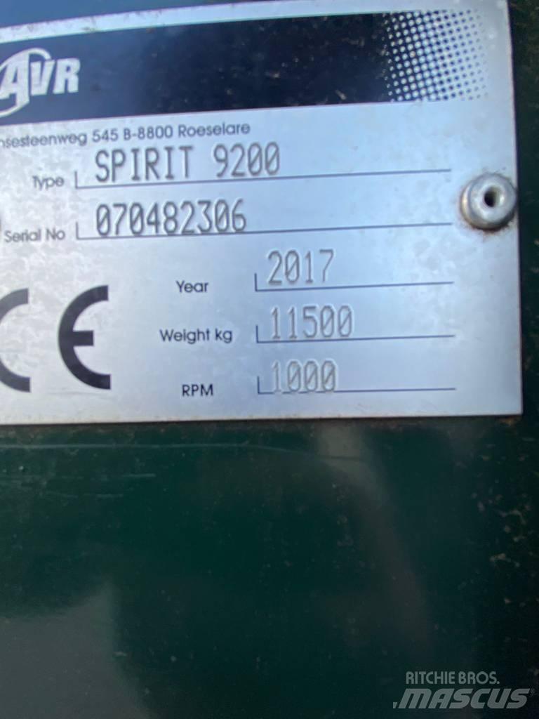 AVR Spirit 9200 Kartupeļu novākšanas kombaini