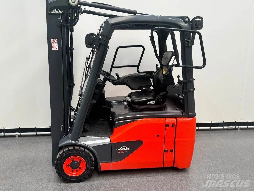 Linde 386 E 16-02 Elektriskie iekrāvēji