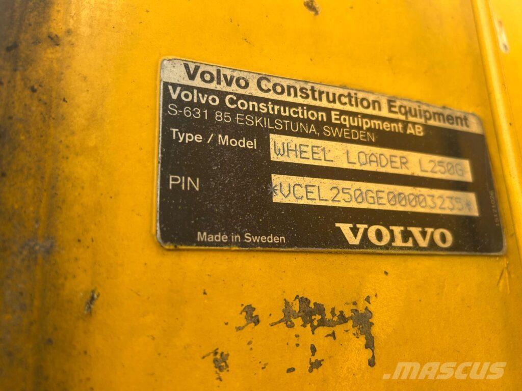 Volvo L250G Iekrāvēji uz riteņiem