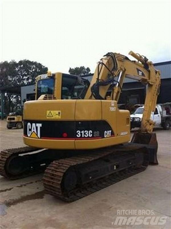 CAT 313 Kāpurķēžu ekskavatori