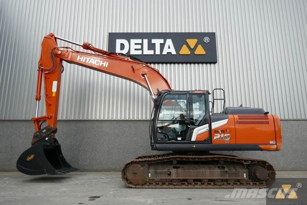Hitachi ZX210LC-7 Kāpurķēžu ekskavatori