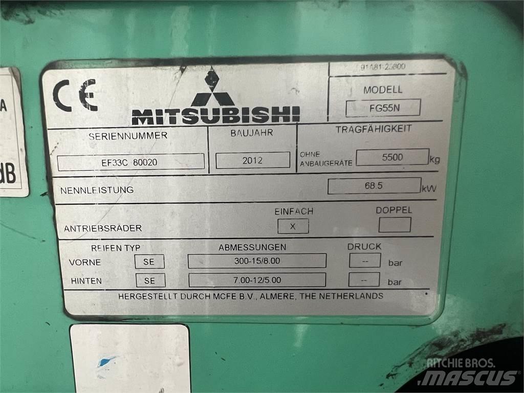 Mitsubishi FG 55 N LPG tehnika