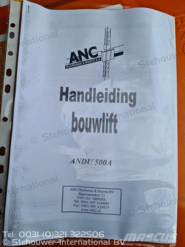  ANC ANDU 500A Citi pacēlāji un platformas