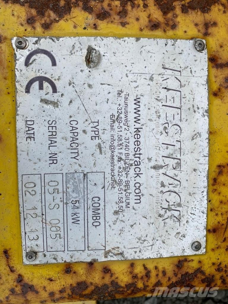 Keestrack Combo. Atkritumu konveijeri