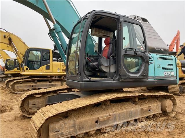 Kobelco SK 210-8 Kāpurķēžu ekskavatori