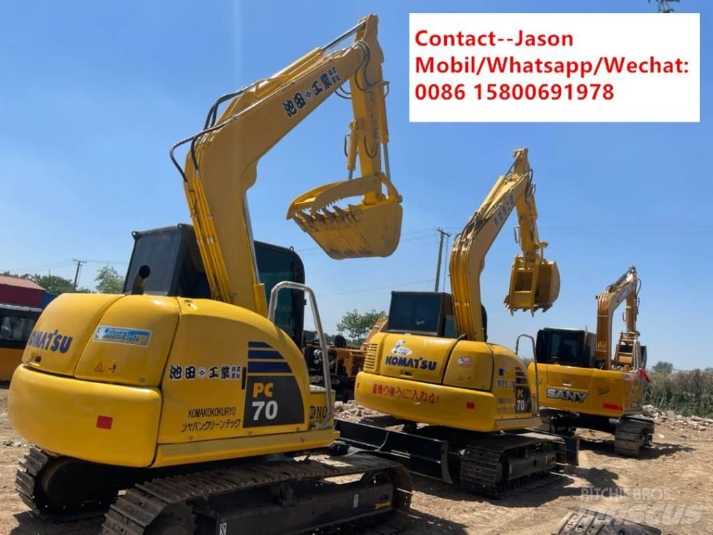 Komatsu PC 70-8 Kāpurķēžu ekskavatori