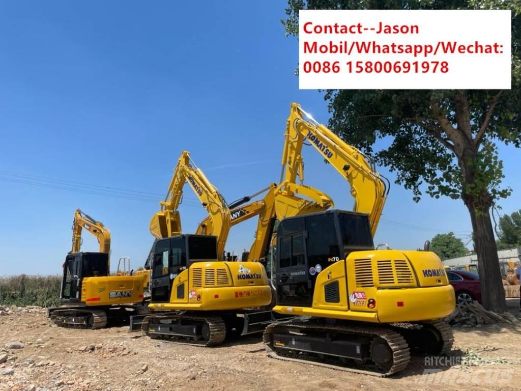 Komatsu PC 70-8 Kāpurķēžu ekskavatori