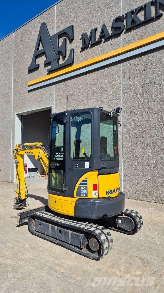 Komatsu PC 26 MR-3 Mini ekskavatori < 7 t