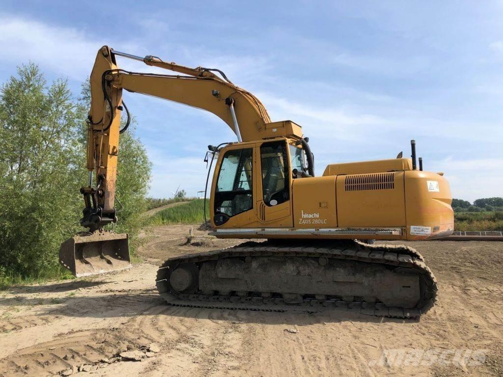 Hitachi ZX280LC-3 Kāpurķēžu ekskavatori