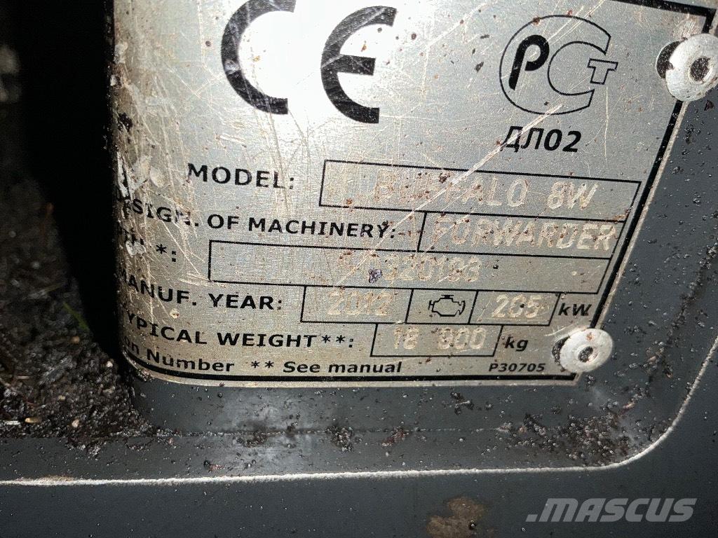 Ponsse BUFFALO+ 8W Forvarderi