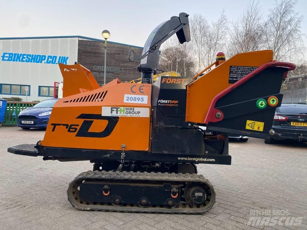 Forst TR6 Koksnes šķeldotāji