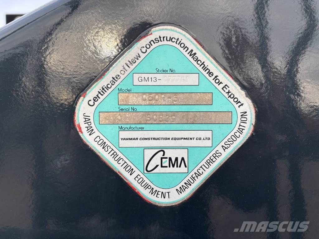 Yanmar C 50 R-5 Kāpurķēžu pašizkrāvējs
