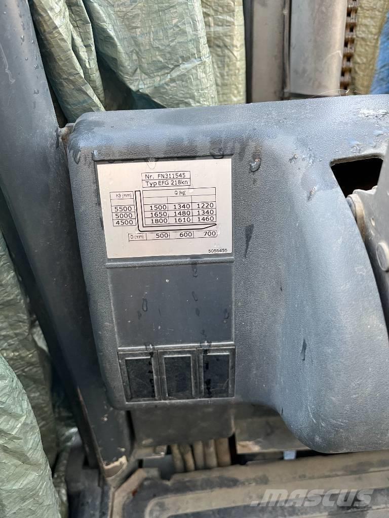Jungheinrich EFG218 Elektriskie iekrāvēji